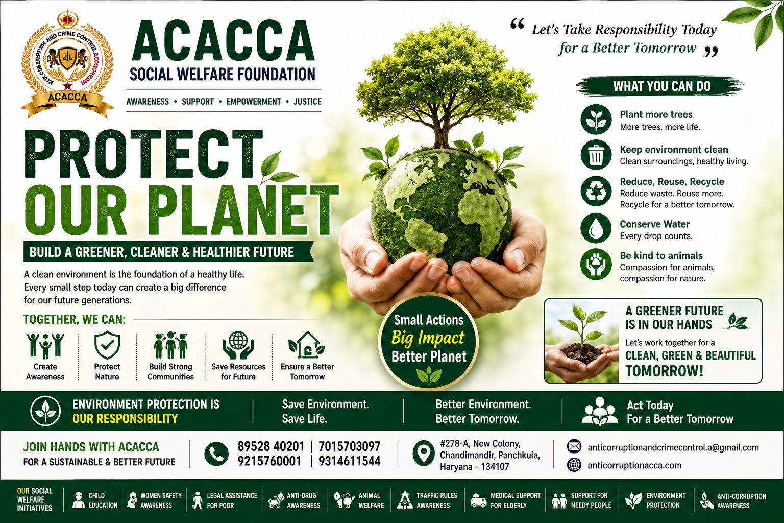 Environmental Protection and Community Responsibility: Building a Greener Future